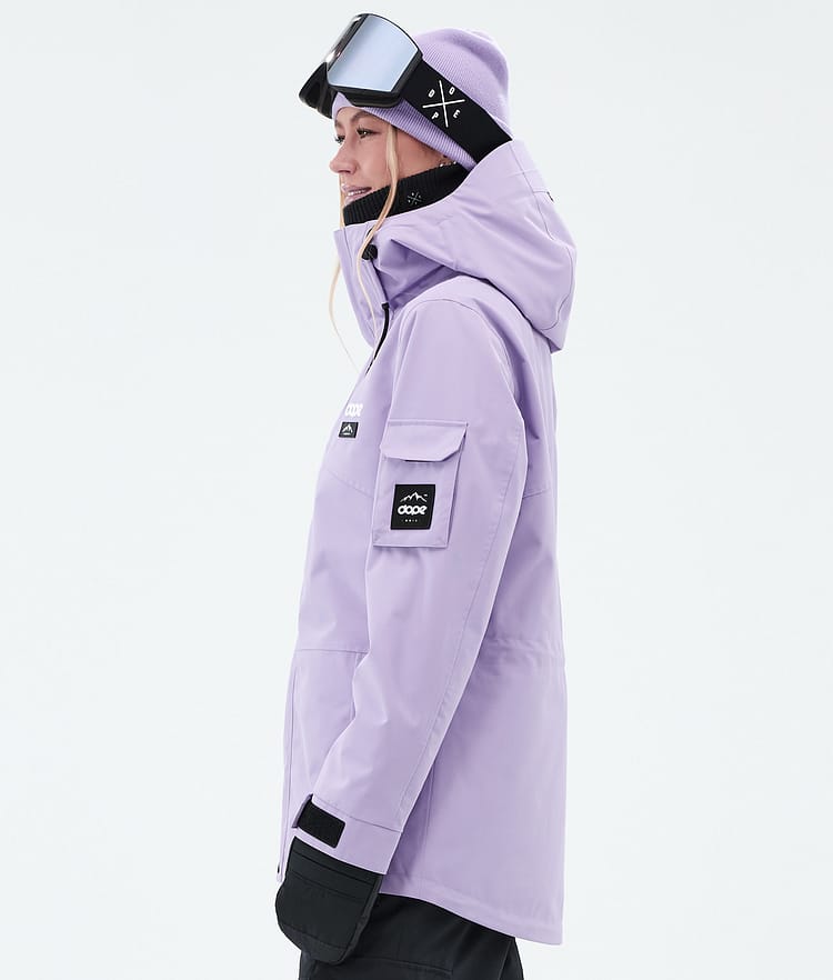 Dope Adept W Lumilautailutakki Naiset Faded Violet Renewed, Kuva 6 / 10