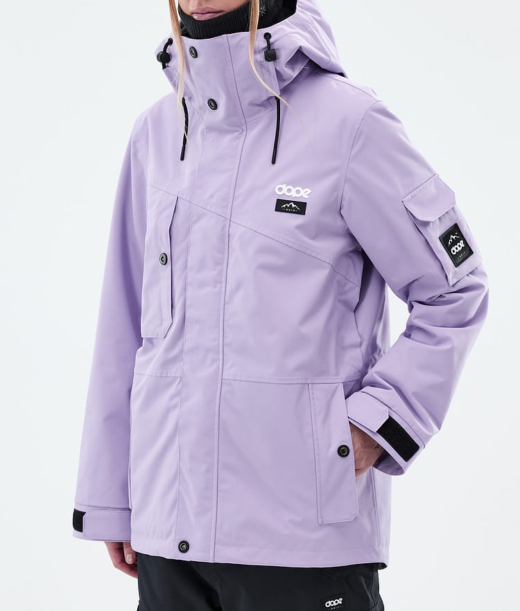 Dope Adept W Lumilautailutakki Naiset Faded Violet Renewed, Kuva 8 / 10