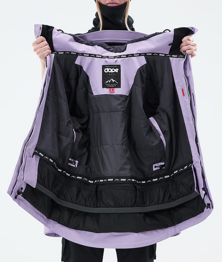 Dope Adept W Lumilautailutakki Naiset Faded Violet Renewed, Kuva 10 / 10