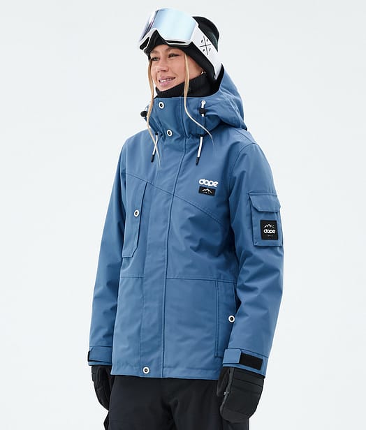 Dope Adept W Laskettelutakki Naiset Blue Steel