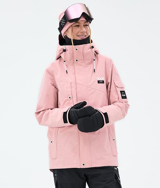 Dope Adept W Lumilautailutakki Naiset Soft Pink