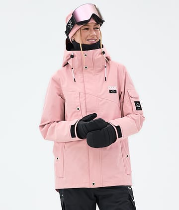 Dope Adept W Lumilautailutakki Naiset Soft Pink