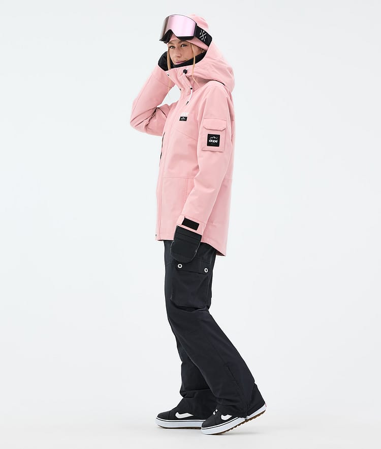 Dope Adept W Lumilautailutakki Naiset Soft Pink, Kuva 3 / 9