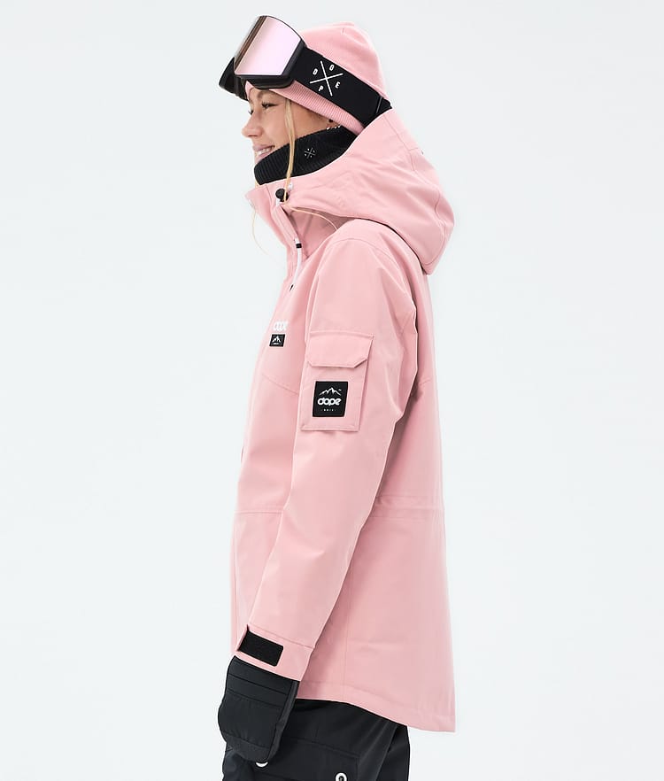 Dope Adept W Lumilautailutakki Naiset Soft Pink Renewed, Kuva 6 / 10