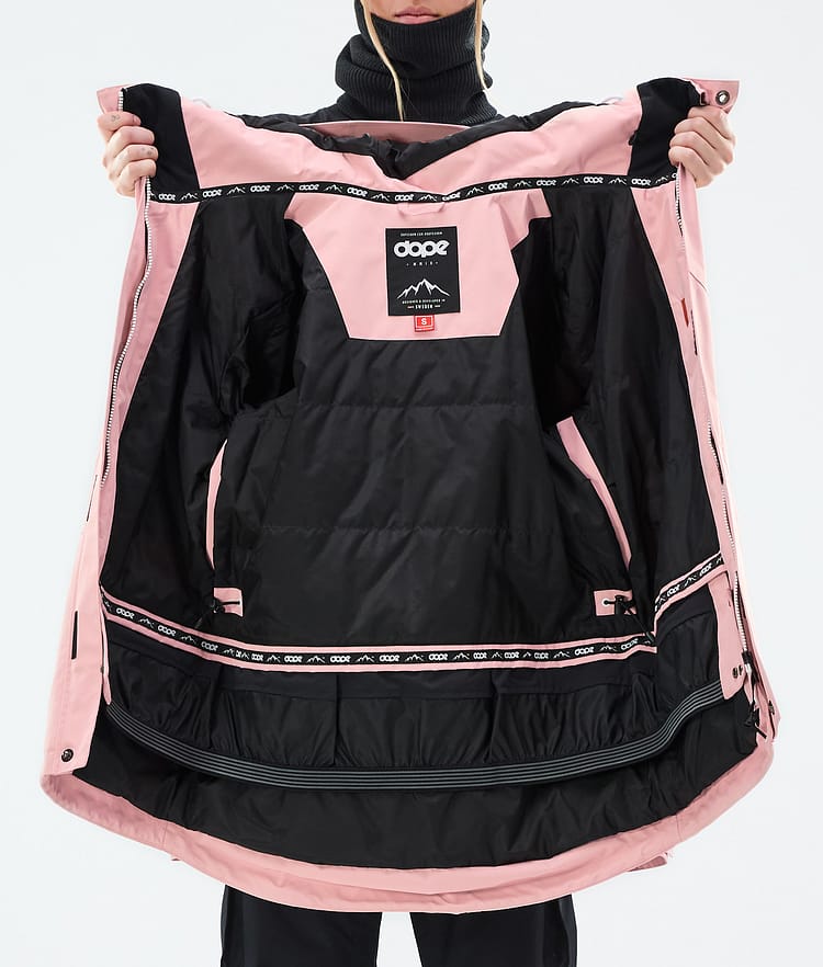 Dope Adept W Lumilautailutakki Naiset Soft Pink Renewed, Kuva 10 / 10