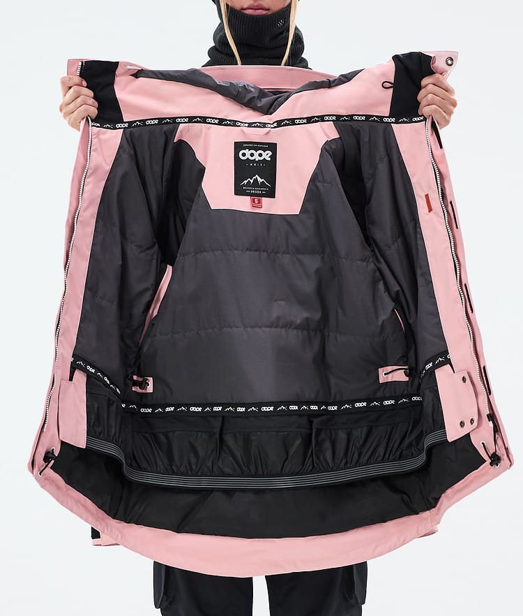 Dope Adept W Laskettelutakki Naiset Soft Pink, Kuva 9 / 9