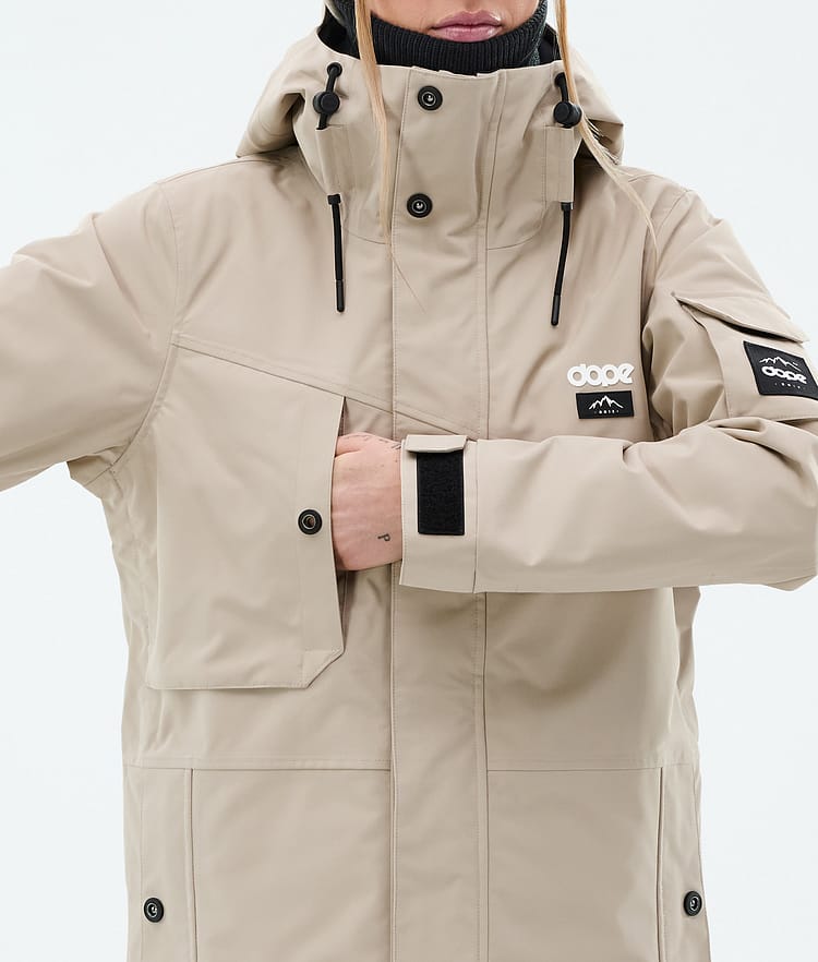 Dope Adept W Laskettelutakki Naiset Sand, Kuva 8 / 9