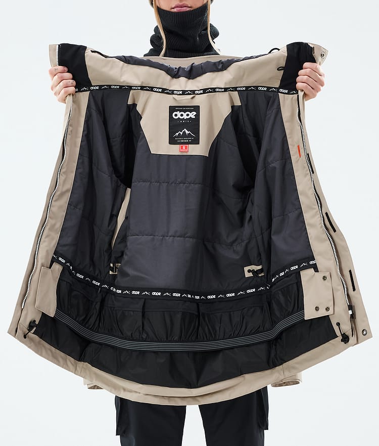 Dope Adept W Laskettelutakki Naiset Sand, Kuva 9 / 9