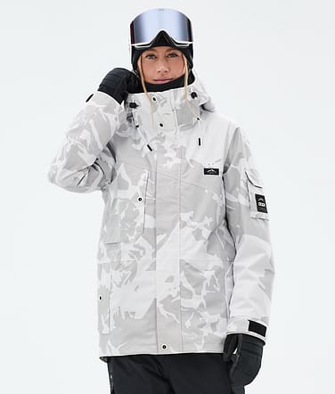 Dope Adept W Lumilautailutakki Naiset Grey Camo