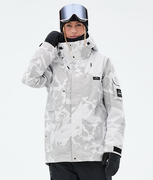Dope Adept W Lumilautailutakki Naiset Grey Camo
