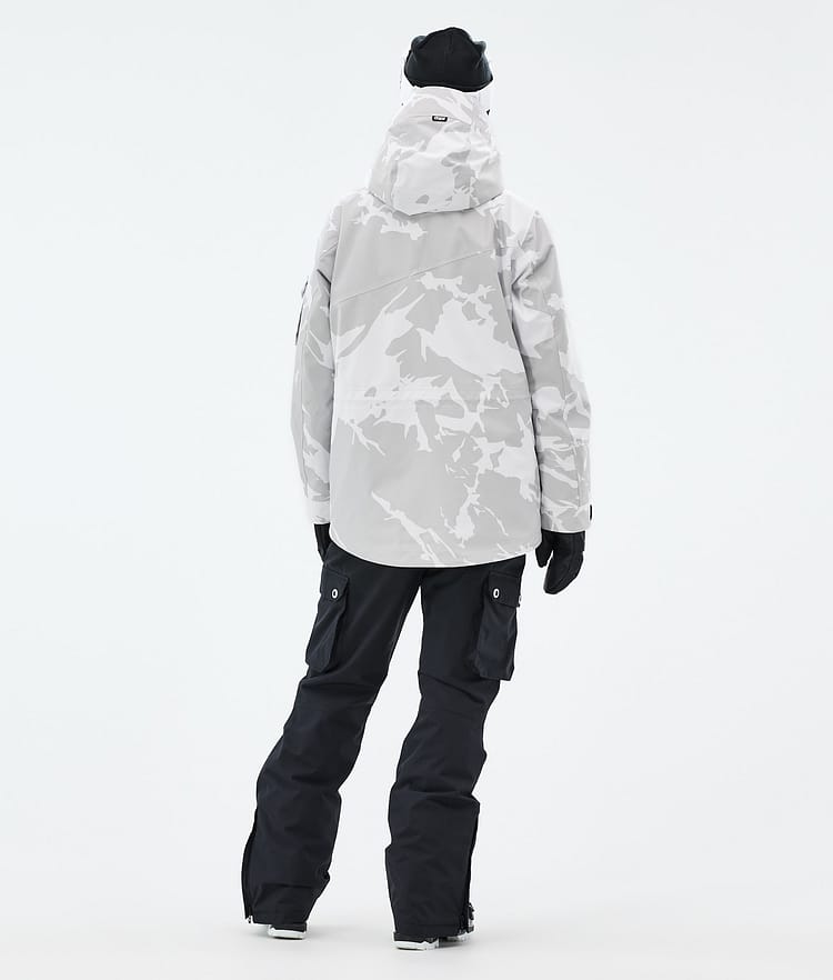 Dope Adept W Laskettelutakki Naiset Grey Camo, Kuva 4 / 9