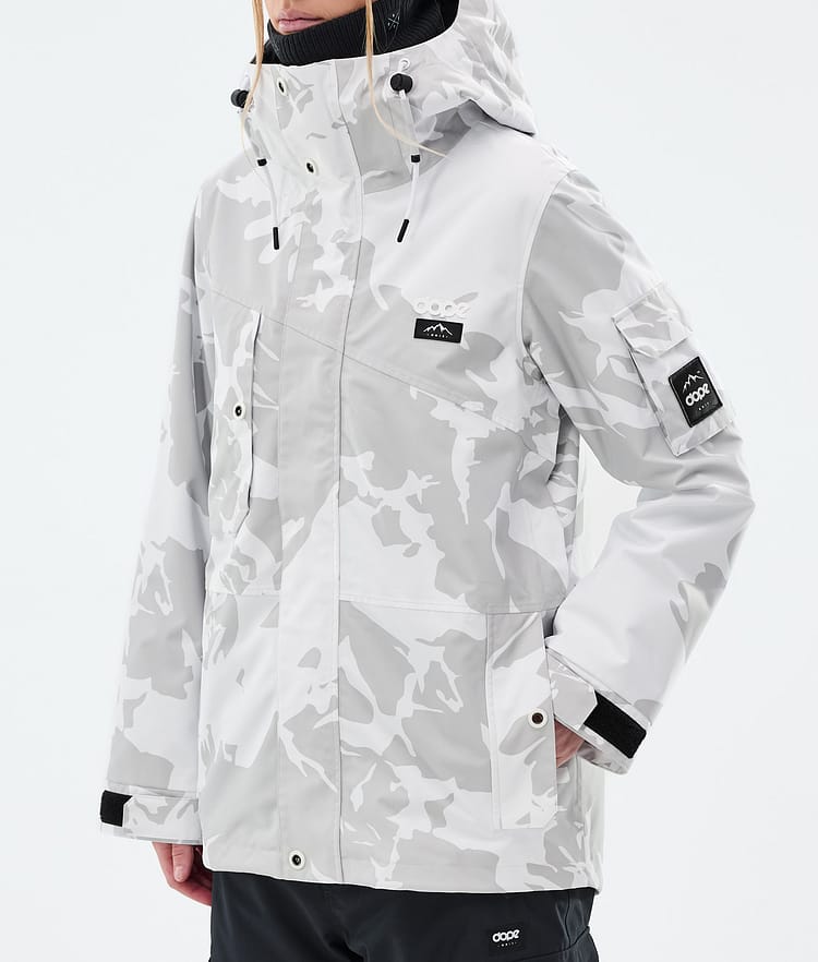 Dope Adept W Lumilautailutakki Naiset Grey Camo Renewed, Kuva 8 / 10