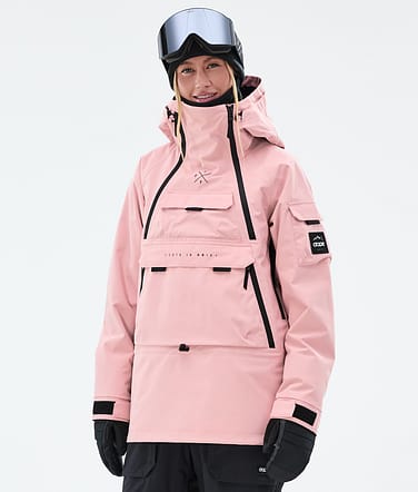 Dope Akin W Lumilautailutakki Naiset Soft Pink