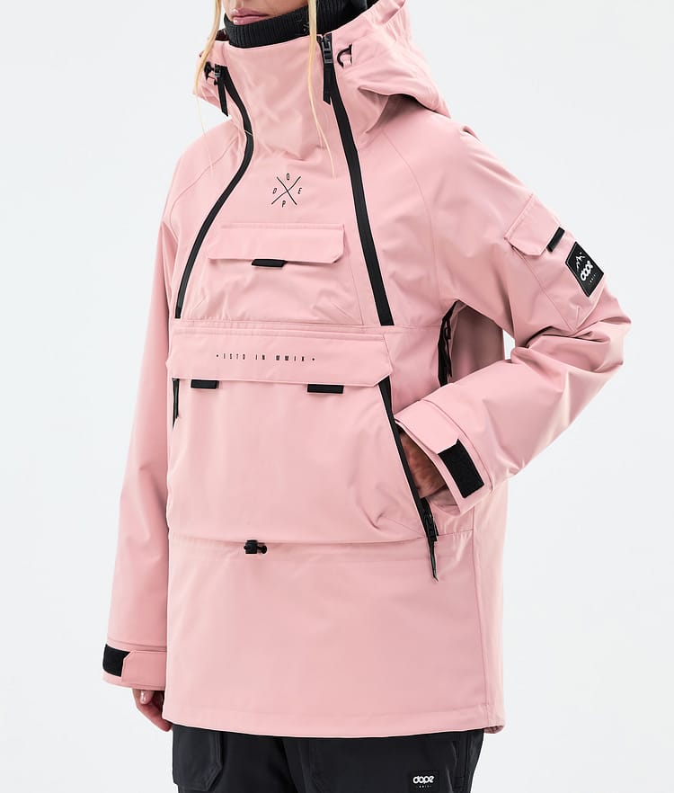 Dope Akin W Lumilautailutakki Naiset Soft Pink, Kuva 7 / 9