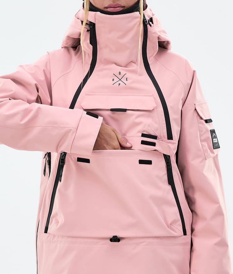 Dope Akin W Lumilautailutakki Naiset Soft Pink, Kuva 8 / 9