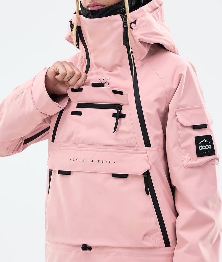 Dope Akin W Lumilautailutakki Naiset Soft Pink, Kuva 9 / 9