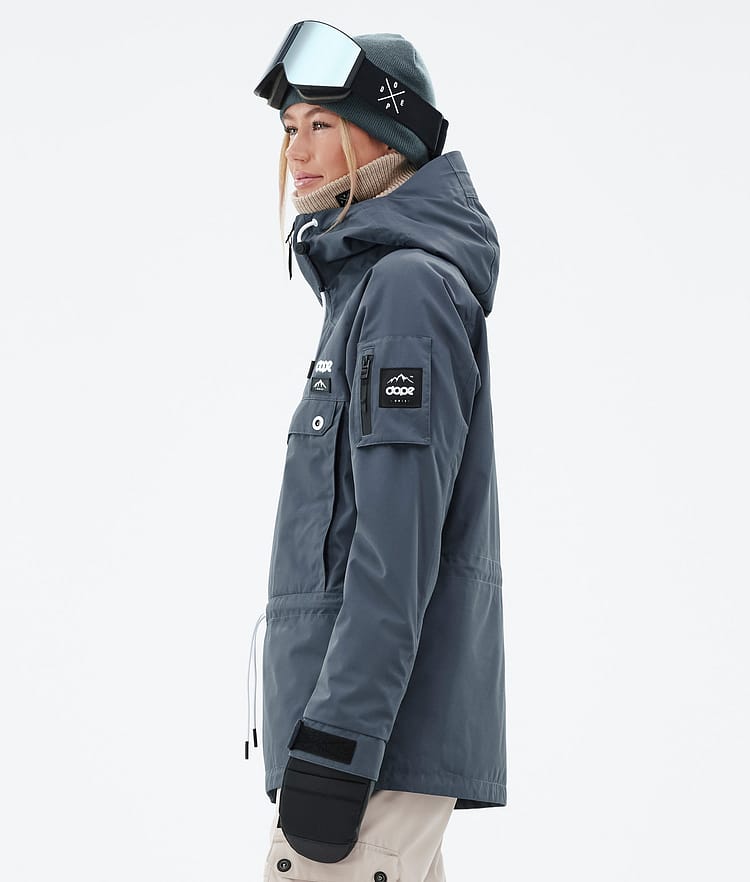 Dope Annok W Laskettelutakki Naiset Metal Blue, Kuva 6 / 9