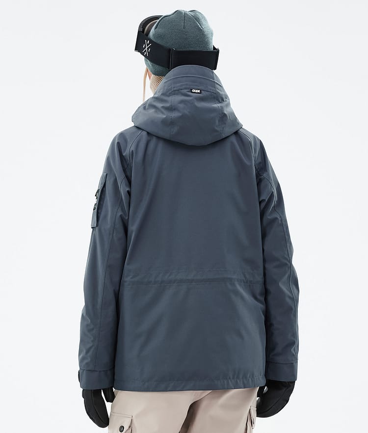 Dope Annok W Laskettelutakki Naiset Metal Blue, Kuva 7 / 9