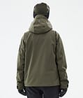 Dope Blizzard W Full Zip Laskettelutakki Naiset Olive Green, Kuva 7 / 10