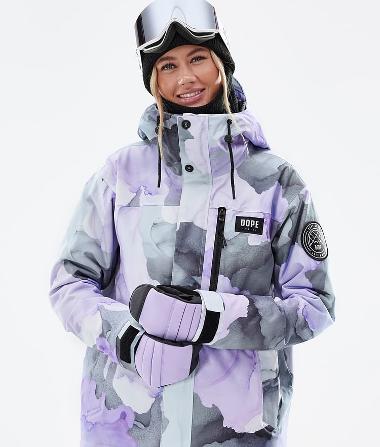 Dope Blizzard W Full Zip Lumilautailutakki Naiset Blot Violet