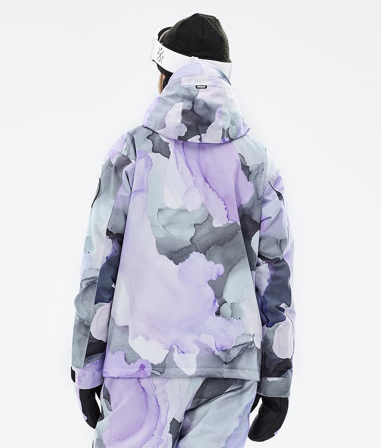 Dope Blizzard W Full Zip Lumilautailutakki Naiset Blot Violet