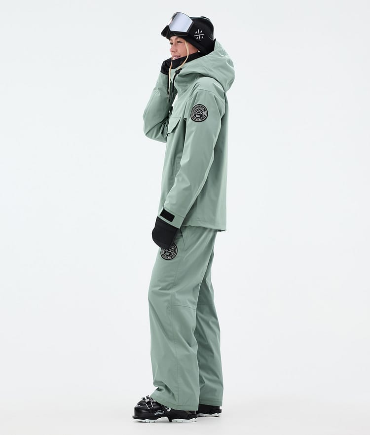 Dope Blizzard W Laskettelutakki Naiset Faded Green, Kuva 3 / 8