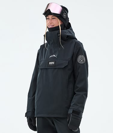 Dope Blizzard W Lumilautailutakki Naiset Black Renewed