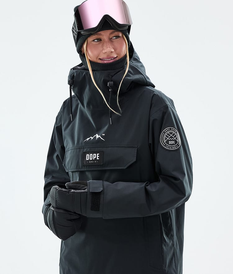 Dope Blizzard W Lumilautailutakki Naiset Black Renewed, Kuva 2 / 9