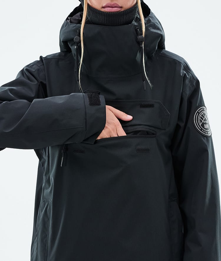 Dope Blizzard W Lumilautailutakki Naiset Black Renewed, Kuva 9 / 9