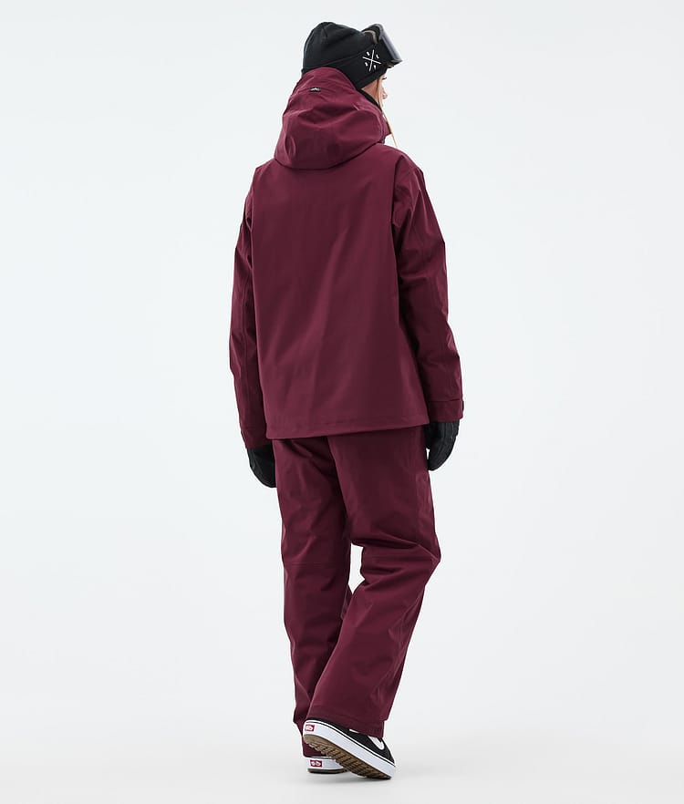 Dope Blizzard W Lumilautailutakki Naiset Burgundy Renewed, Kuva 5 / 9