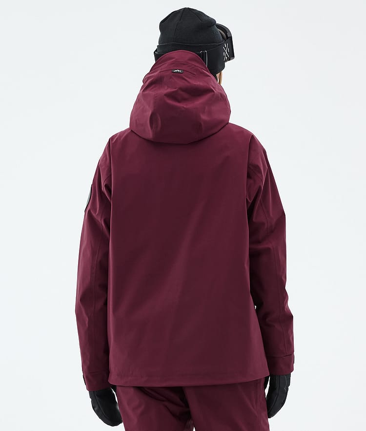Dope Blizzard W Lumilautailutakki Naiset Burgundy Renewed, Kuva 7 / 9