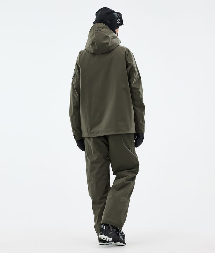 Dope Blizzard W Laskettelutakki Naiset Olive Green, Kuva 4 / 8