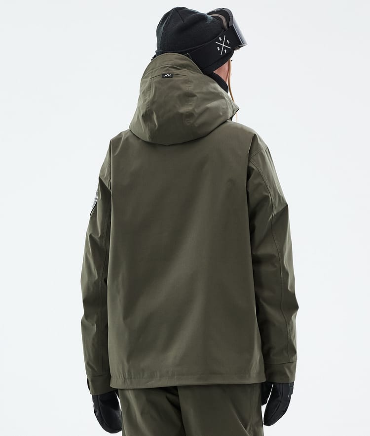 Dope Blizzard W Lumilautailutakki Naiset Olive Green Renewed, Kuva 7 / 9