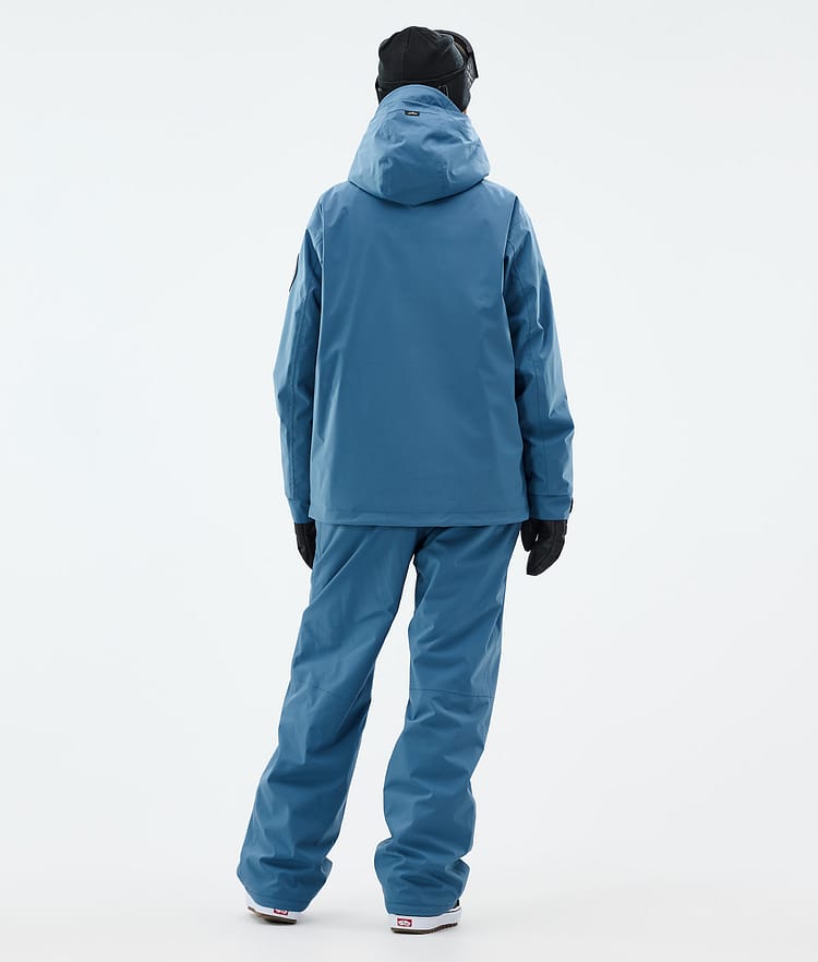 Dope Blizzard W Lumilautailutakki Naiset Blue Steel, Kuva 4 / 8