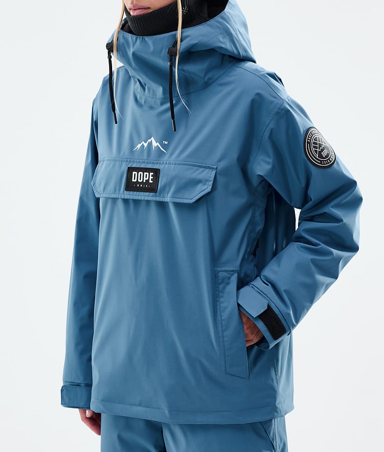 Dope Blizzard W Laskettelutakki Naiset Blue Steel, Kuva 7 / 8