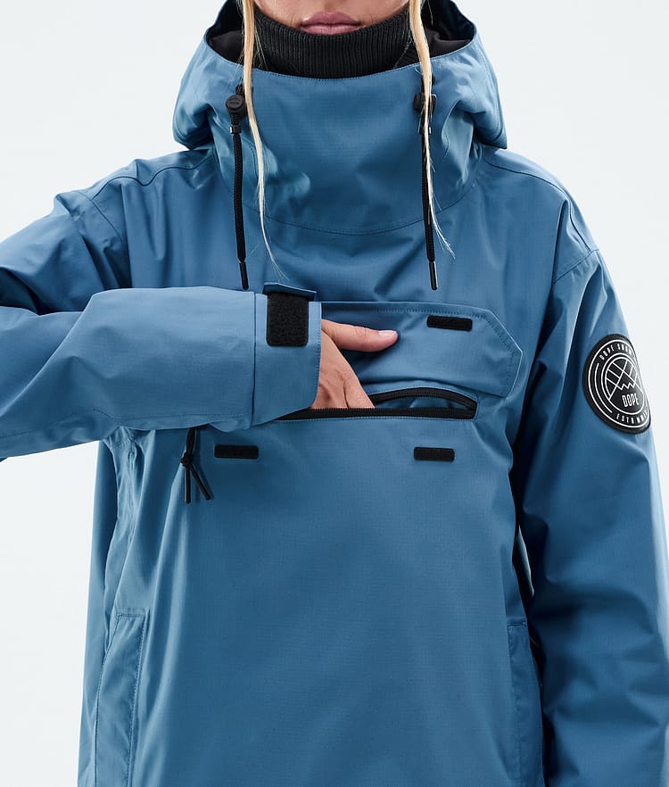 Dope Blizzard W Laskettelutakki Naiset Blue Steel, Kuva 8 / 8