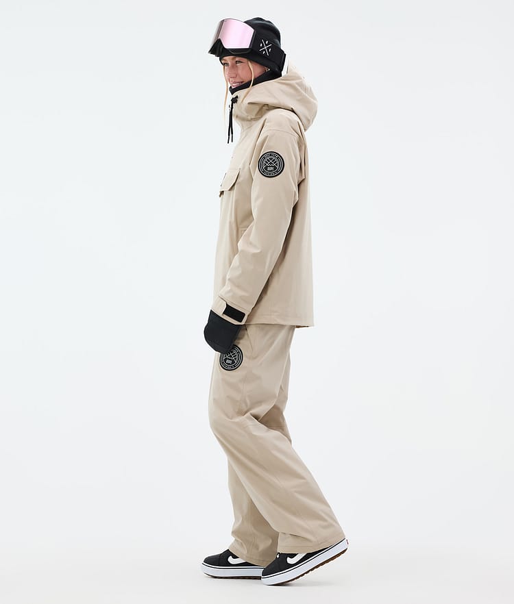 Dope Blizzard W Lumilautailutakki Naiset Sand, Kuva 3 / 8