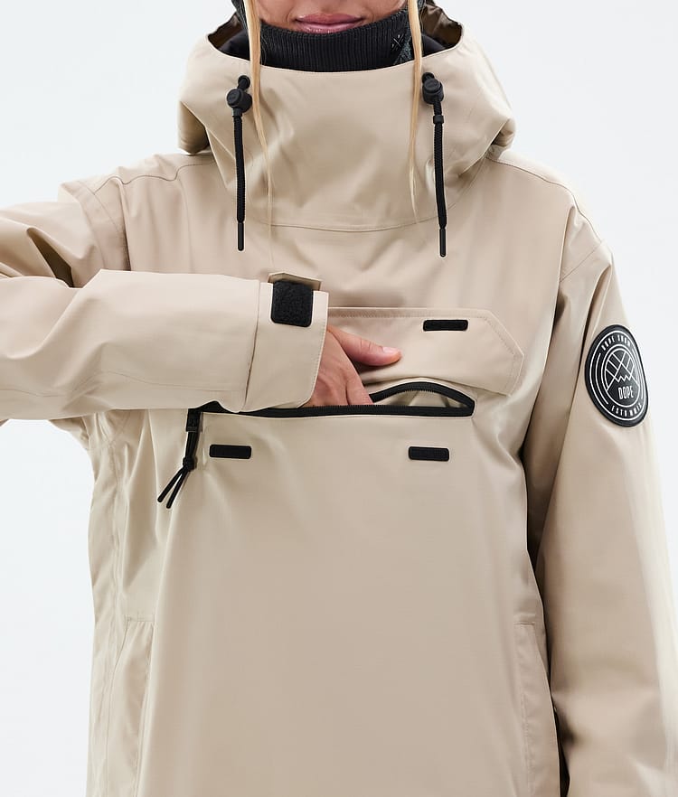 Dope Blizzard W Lumilautailutakki Naiset Sand, Kuva 8 / 8