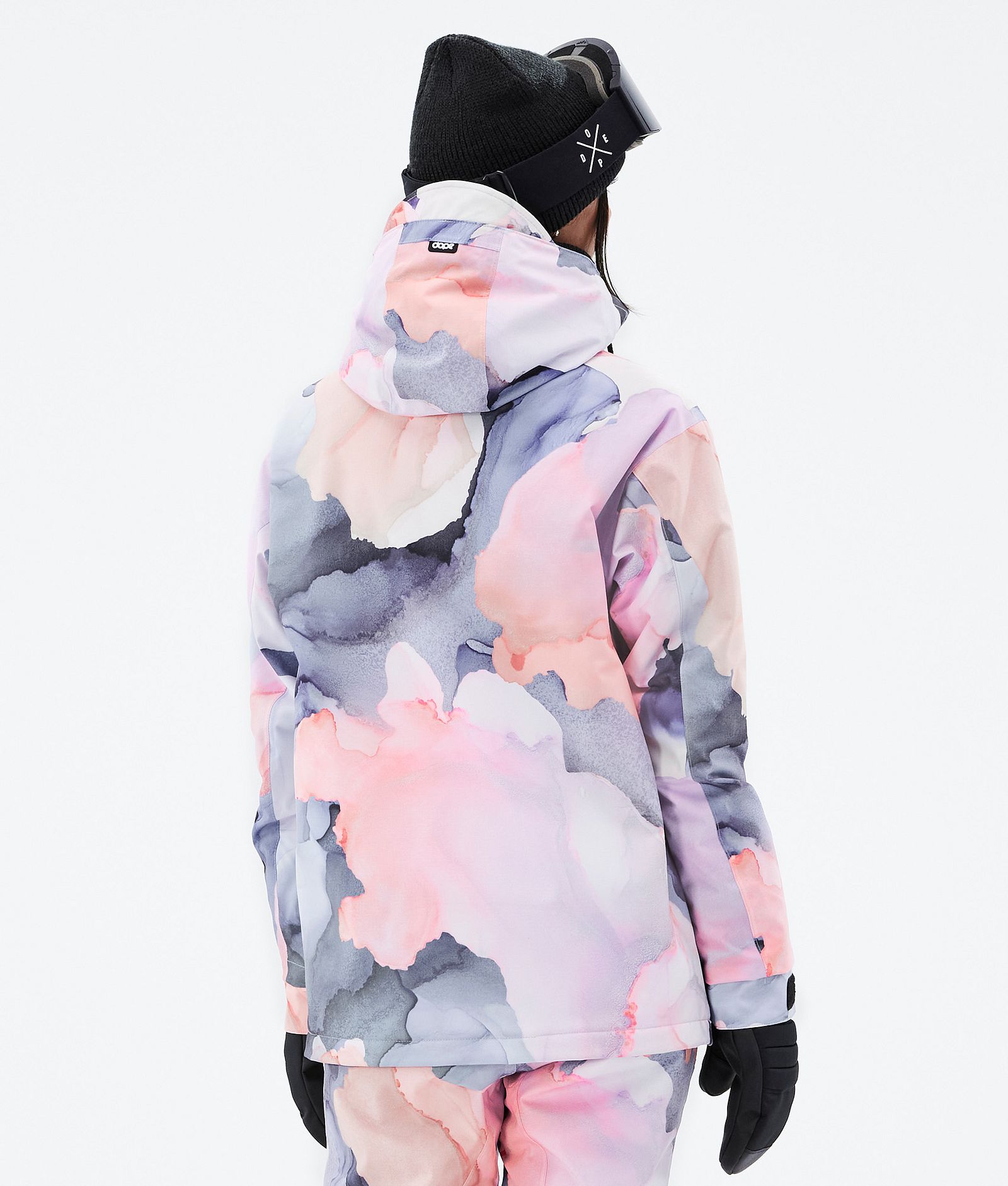 Dope Blizzard W Lumilautailutakki Naiset Blot Peach, Kuva 7 / 9