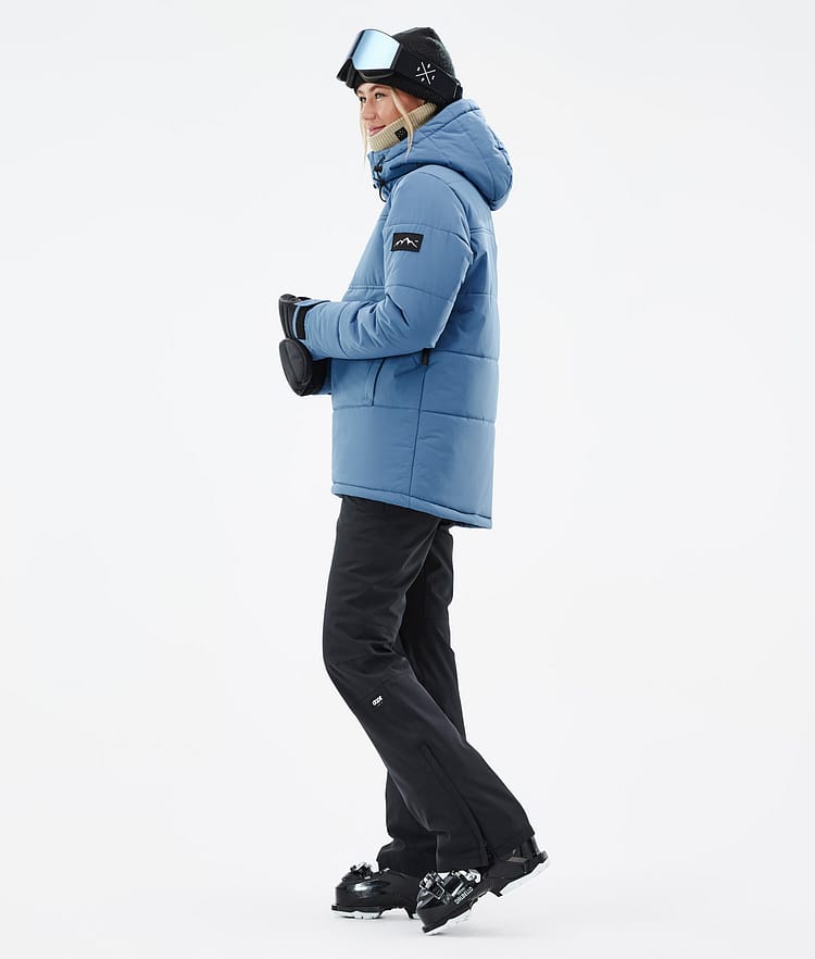 Dope Puffer W 2023 Laskettelutakki Naiset Blue Steel, Kuva 4 / 9