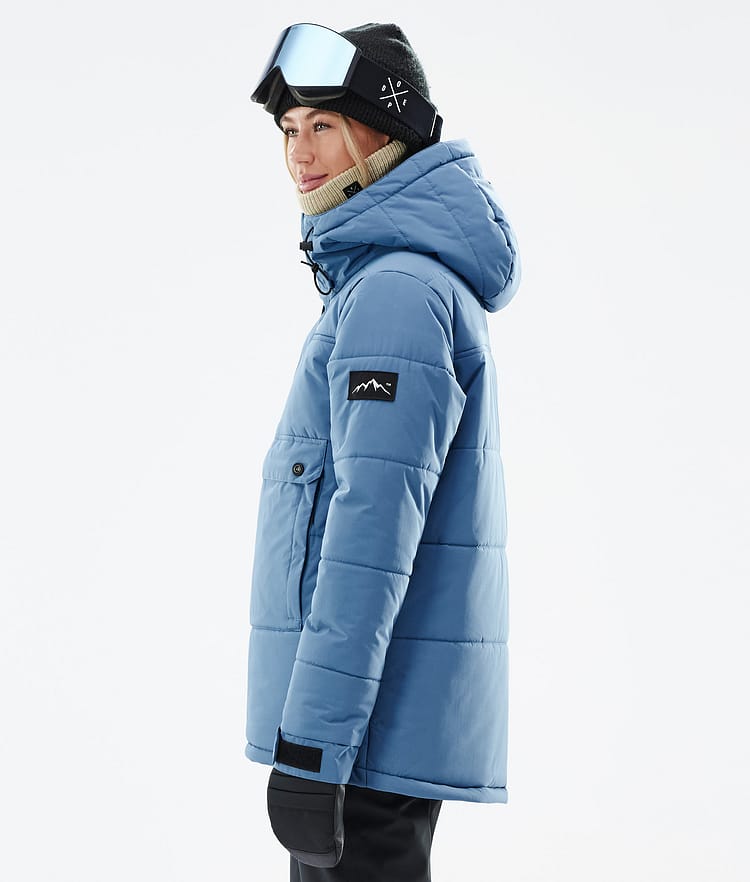 Dope Puffer W Lumilautailutakki Naiset Blue Steel