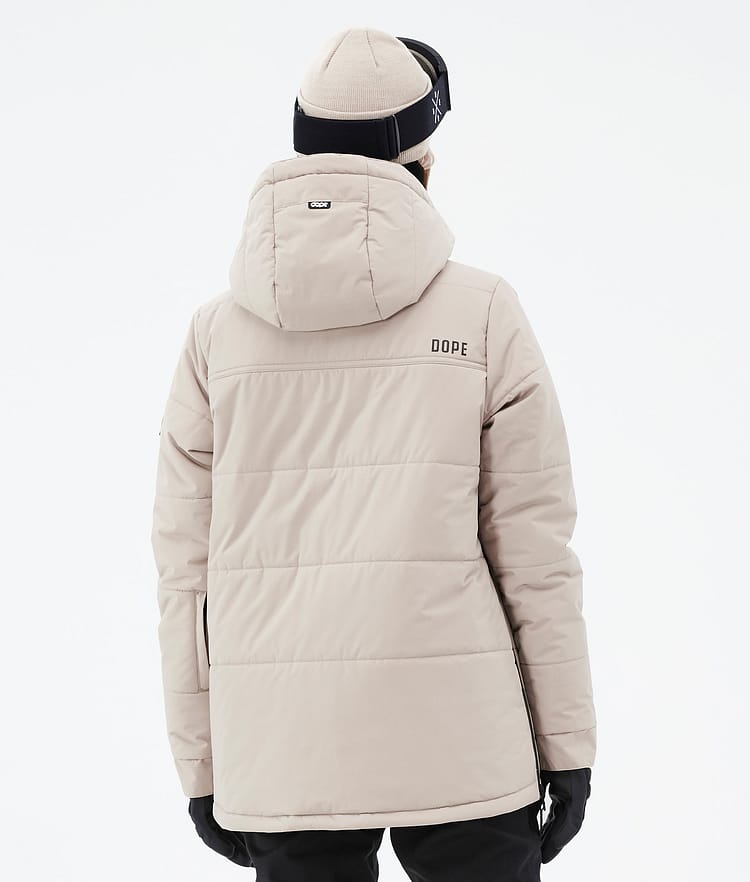 Dope Puffer W 23 Laskettelutakki Naiset Sand, Kuva 6 / 8