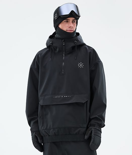 Dope Cyclone Lumilautailutakki Miehet Black