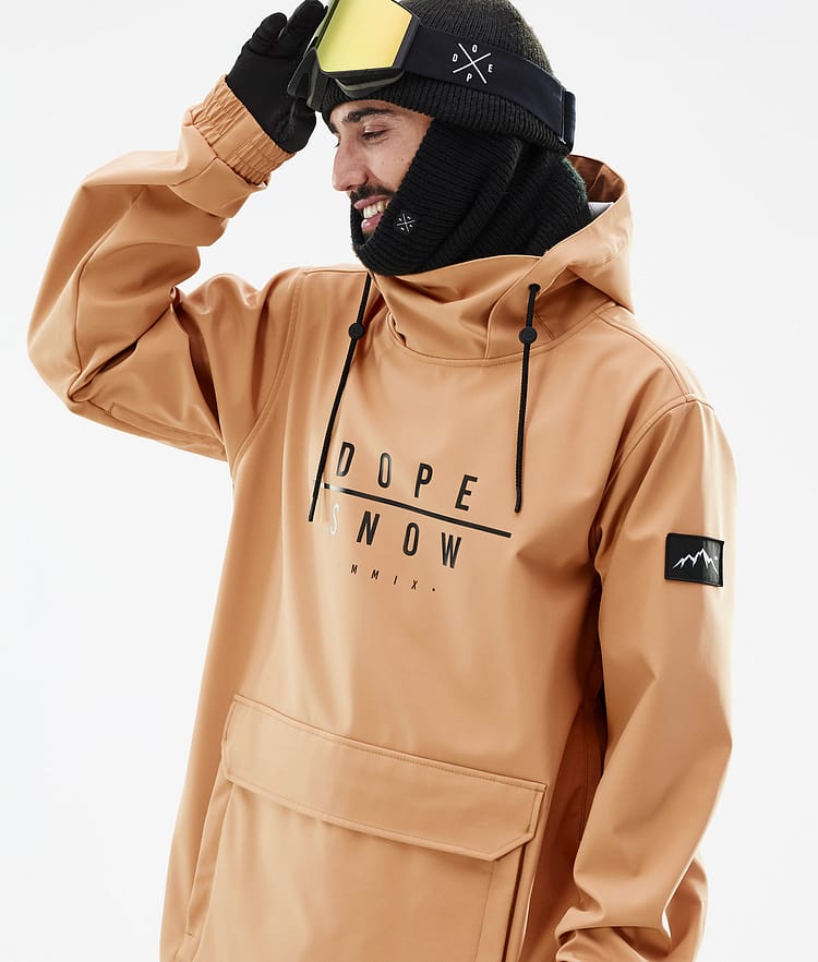 Dope Wylie Lumilautailutakki Miehet DS Khaki Yellow, Image 2 of 9
