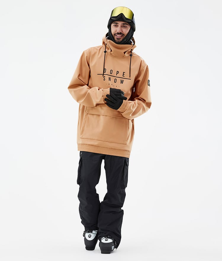 Dope Wylie Laskettelutakki Miehet DS Khaki Yellow, Image 3 of 9