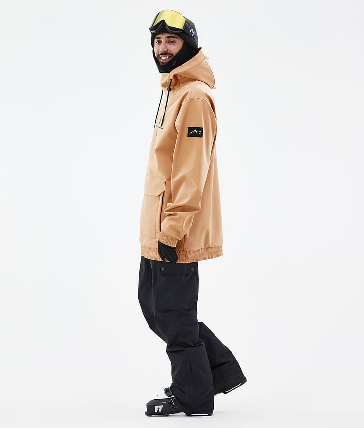Dope Wylie Laskettelutakki Miehet DS Khaki Yellow, Image 4 of 9