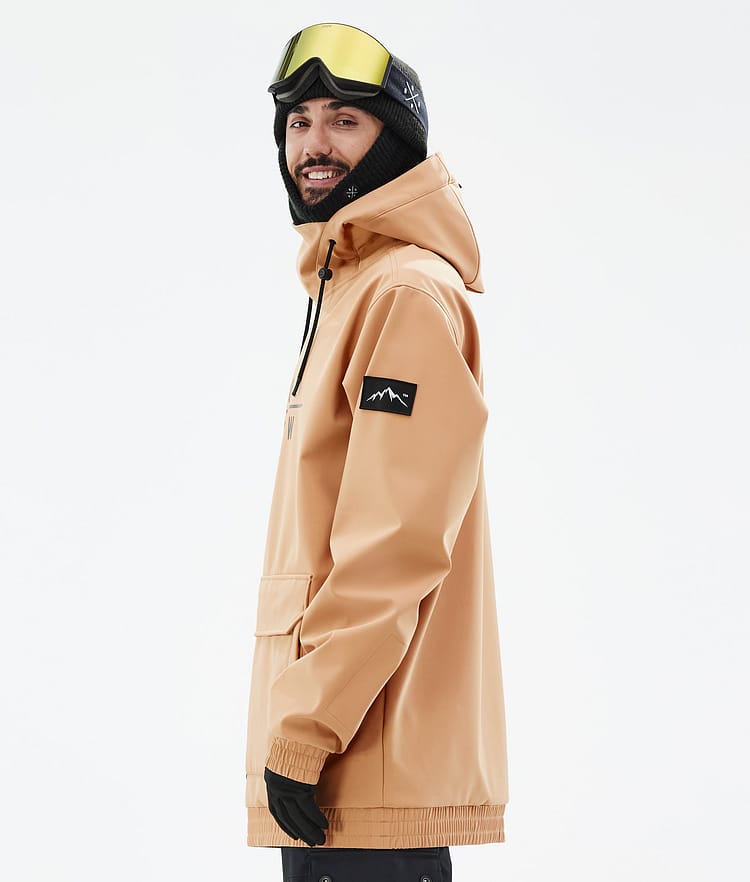 Dope Wylie Lumilautailutakki Miehet DS Khaki Yellow, Image 6 of 9