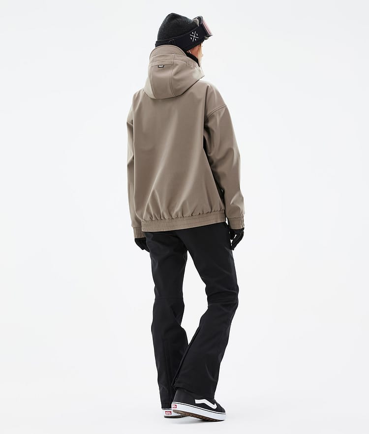 Dope Cyclone W 22 Lumilautailutakki Naiset Walnut, Kuva 5 / 9