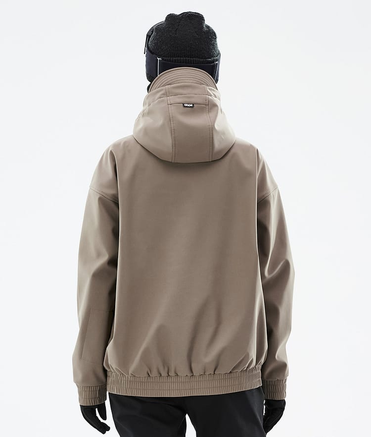 Dope Cyclone W 22 Lumilautailutakki Naiset Walnut, Kuva 7 / 9