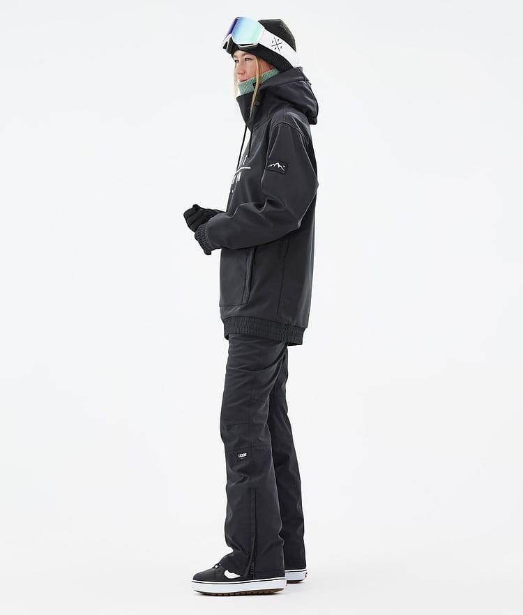 Dope Wylie W Lumilautailutakki Naiset DS Black, Image 4 of 9